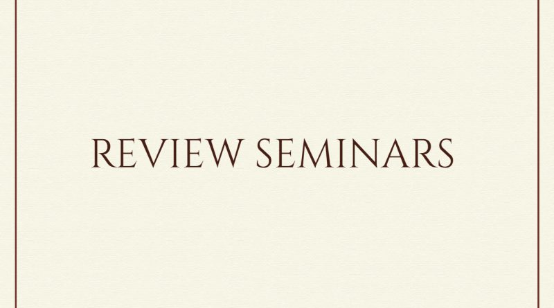 2023/24 review seminar